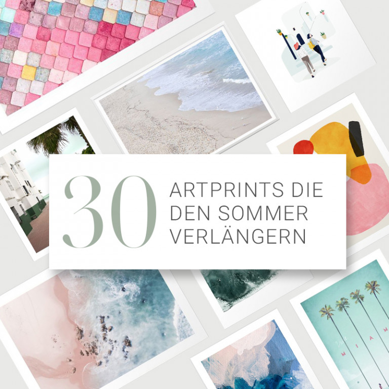 30+ Artprints that will make summer last longer - by AHWH.CH