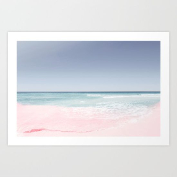 Pastel ocean waves by Lost Empire